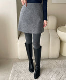 Anube Alpaca A-Line Mini Skirt