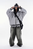 Paloma high-neck windbreaker jumper