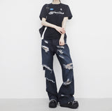 (Unisex) Teren Damage Pants