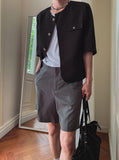 Deero Tweed Half Jacket