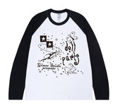 DOLL PARTS Raglan Long Sleeve T-shirt