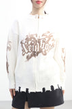 Karma Damage Zip-Up Cardigan
