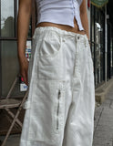 Chrome all-fade carpenter pants
