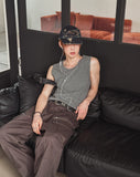 Jade Zipper Pocket Cargo Pants