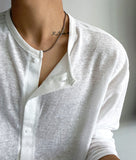 Acid linen cardigan
