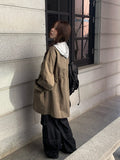 Hunk Overfit Cotton String Half Jacket