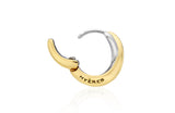 H Subni Silver (C) Twist One Touch Earrings