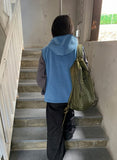 [BAONHAUS] Camrover Fleece Hood Vest