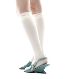 Star Slingback Heels