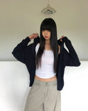 Gyuni See-through Hood Zip-Up
