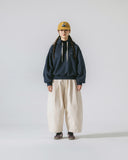[AG.W] Edge Balloon Crop Double Hoodie