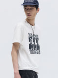 FADE DRIFT GRAPHIC CROP HALF T