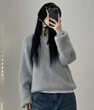 Wool 20%) Basic Alpaca Knit