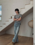 Mood Basic Crop Short Sleeve T-shirt