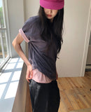 Lillin Layered Short Sleeve T-shirt