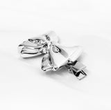 Ketz Silver Ribbon Hairpin