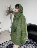 Blan Brush Round Knit