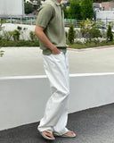 Ice Silk Collar Knit