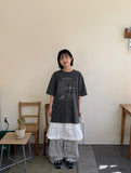 [unisex] Bledden Stripe Banding Wide Pants