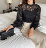 Grandi Lace Blouse