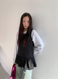 [BAONHAUS] Remine Frill Layered Sleeveless