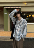 Flare loose fit linen shirt