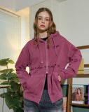 [2-WAY] Peak Star Pigment Hood Zip-up