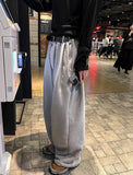 Belted Overwide Training Pants