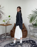 Reuben Curve Stitch Bermuda Pants