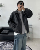 Carenti vegan leather blouson