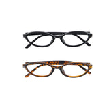 Nerd Heart Round Horn-Rimmed Glasses