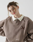Cup Scout Collar Sweatshirt