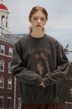 RIBBON CAT Raglan Pigment Sweatshirt