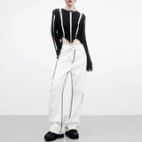 Notty Stitch Denim Pants