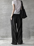 Rex lace nylon pants