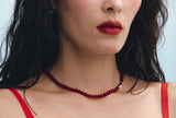 H edition BR(W) Ball Red Jade Beads Necklace