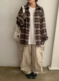 Common Pintuck Cotton Cargo Wide Pants