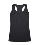 END OF PARTY Solid Mango Sleeveless