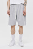 COTTON PINTUCK SHORTS