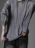 Crack loose fit knit