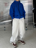 Unique Zipper Nylon Pants