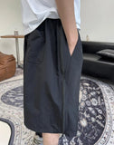 Ferrard zipper Bermuda pants