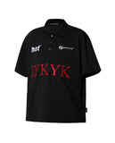 IYKYK collar crop t-shirt