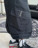 Lot Eyelet Cargo Bermuda Pants