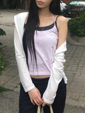 Bato See-through Feminine Hood Zip-Up