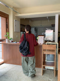 [unisex] Onnew banding wide cargo pants