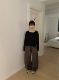 Kuray Ribbon Round Knit