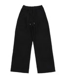 DOT CROSS Embroidered Training Pintuck Wide Pants