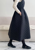 Aviel Quilted Flared Long One Piece