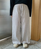 Roizen Stripe Banding Pants